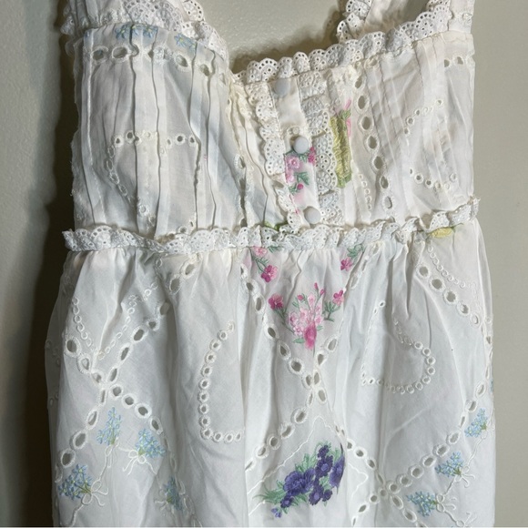 For Love Lemons Andrea Whimsical Eyelets Embroidered Mini Dress - threedaughtersproperties.com For Love Lemons Andrea Whimsical Eyelets Embroidered Mini Dress - threedaughtersproperties.com